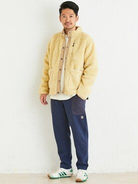 「KRIFF MAYER」｜「アイテム（その他アウター）」を使った、KRIFF MAYERさん（メンズ・173cm）の秋コーディネート