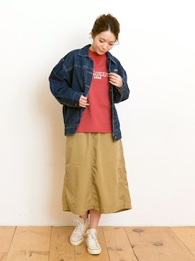 「KRIFF MAYER Lady's Collection（クリフメイヤーレディースコレクション）のアイテム（ジャケット/アウター）」を使った、KRIFF MAYERさん（レディース・163cm）の冬コーディネート
