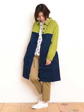 「KRIFF MAYER」｜「アイテム（ワンピース/ドレス）」を使った、KRIFF MAYERさん（レディース・159cm）の春コーディネート