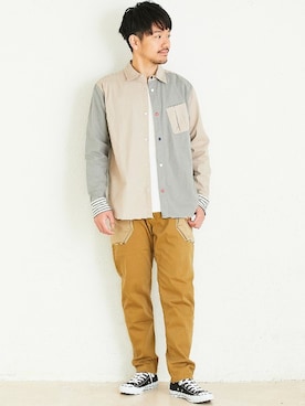 KRIFF MAYERさん(メンズ・173cm)の春コーディネート