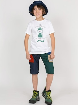 「KRIFF MAYER Kid's Collection（クリフメイヤーキッズコレクション）のアイテム」を使った、KRIFF MAYERさん（キッズ・110cm）の夏コーディネート