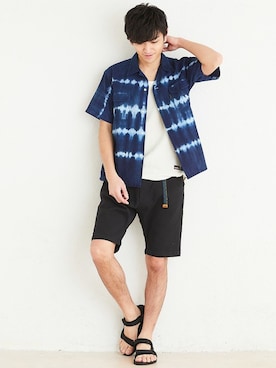 KRIFF MAYERさん（メンズ・180cm）の夏コーディネート