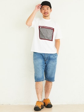 KRIFF MAYERさん（メンズ・173cm）の夏コーディネート