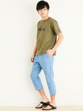 KRIFF MAYERさん（メンズ・180cm）の夏コーディネート