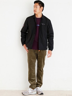 「KRIFF MAYER（クリフメイヤー）のアイテム」を使った、KRIFF MAYERさん（メンズ・177cm）の秋コーディネート