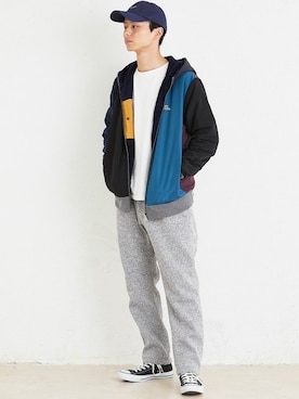 「KRIFF MAYER」｜「アイテム（その他アウター）」を使った、KRIFF MAYERさん（メンズ・177cm）の冬コーディネート