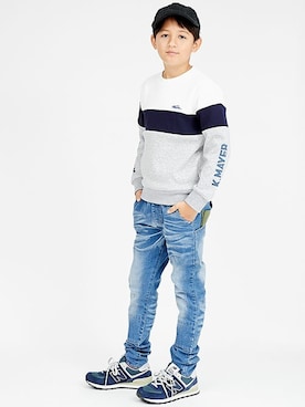 KRIFF MAYERさん（キッズ・141cm）の冬コーディネート