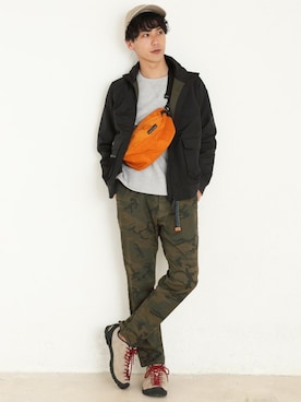 「KRIFF MAYER」｜「アイテム（その他アウター）」を使った、KRIFF MAYERさん（メンズ・178cm）の春コーディネート