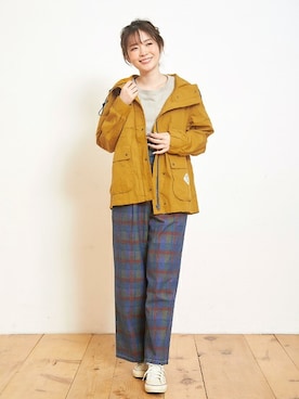 「KRIFF MAYER Lady's Collection（クリフメイヤーレディースコレクション）のアイテム（Tシャツ/カットソー）」を使った、KRIFF MAYERさん（レディース・163cm）の春コーディネート
