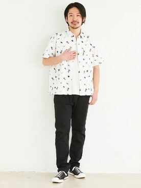 KRIFF MAYERさん（メンズ・173cm）の夏コーディネート