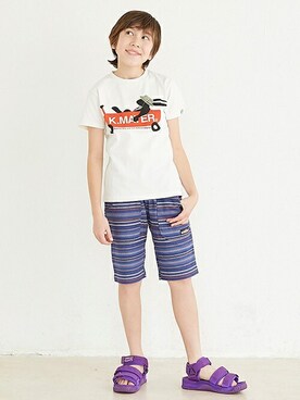 KRIFF MAYERさん(キッズ・143cm)の夏コーディネート