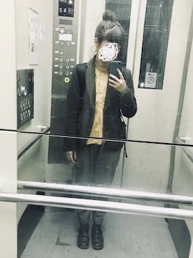 「シサム工房（シサムコウボウ）のアイテム」を使った、ころさん（レディース・153cm）の秋コーディネート