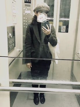 「シサム工房（シサムコウボウ）のアイテム」を使った、ころさん（レディース・153cm）の秋コーディネート