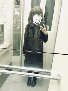 「アイテム（チェスターコート）」を使った、ころさん（レディース・153cm・20代）の冬コーディネート