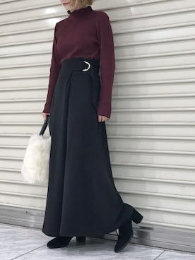 okada sakiさん（レディース・150cm）の秋コーディネート