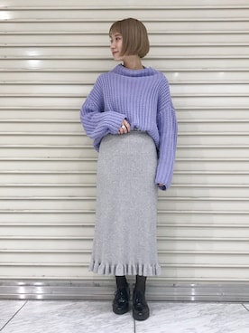 okada sakiさん（レディース・150cm）の冬コーディネート