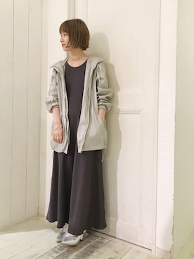 okada sakiさん（レディース・150cm）の春コーディネート