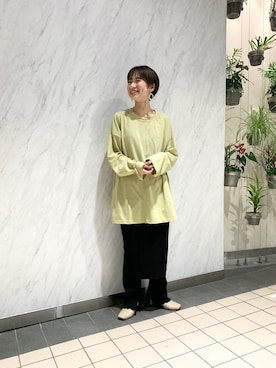 okada sakiさん（レディース・150cm）の春コーディネート