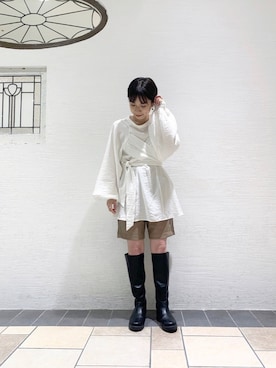 okada sakiさん（レディース・150cm）の秋コーディネート