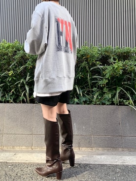 okada sakiさん（レディース・150cm）の冬コーディネート