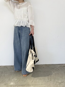 okada sakiさん（レディース・150cm）の春コーディネート