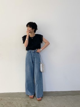 okada sakiさん（レディース・150cm）の夏コーディネート