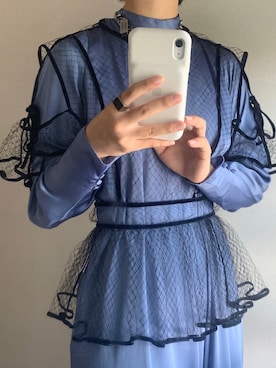 「メゾンマルジェラ」｜「アイテム（アクセサリー）」を使った、Minamiさん（レディース・158cm）の夏コーディネート