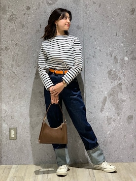 HIJIRIさん（レディース・156cm）の冬コーディネート