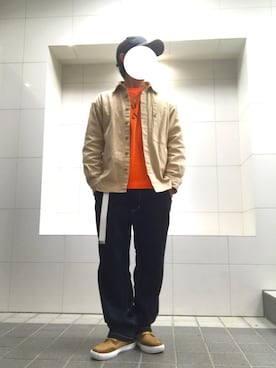 「アイテム（その他パンツ）」を使った、ASAKIさん（メンズ・163cm）の秋コーディネート