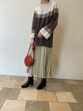 Tsudaさん（レディース・167cm）の冬コーディネート