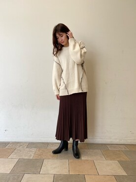 Tsudaさん（レディース・167cm）の冬コーディネート