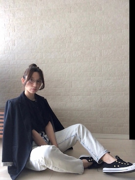 「Lepidos（レピドス）のアイテム」を使った、えばみ。さん（レディース・160cm）の春コーディネート