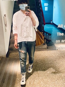 「Meli Melo（メリメロ）のアイテム」を使った、natsukiさん（レディース・167cm）の春コーディネート