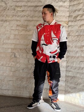 「juninagawa」｜ダイドウグチ☑️さん（メンズ・178cm）の冬コーディネート