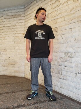 「Liberaiders（リベレイダース）のアイテム」を使った、ダイドウグチ☑️さん（メンズ・178cm）の夏コーディネート