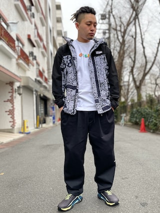 Lサイズ✨GOLF WANG✨ゴルフワン✨レーヨン✨半袖シャツ✨アニマル✨蛍光✨ GOLF WANG（ゴルフワン）の「GOLFWANG/ゴルフワン/ジップ