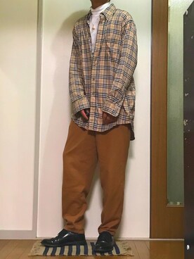 「fort point（フォーポイント）のアイテム」を使った、ゆうとさん（メンズ・165cm）の秋コーディネート