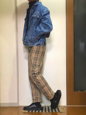 「AMERICAN HOLIC（アメリカンホリック）のアイテム（イヤリング）」を使った、ゆうとさん（メンズ・165cm）の春コーディネート