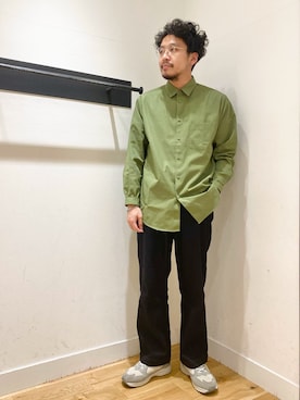 「21ss」｜ながたさん（メンズ・178cm）の冬コーディネート