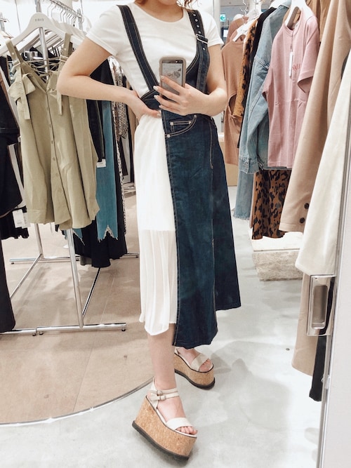 Yuuka Evris 渋谷109 Evrisのワンピースを使ったコーディネート Wear