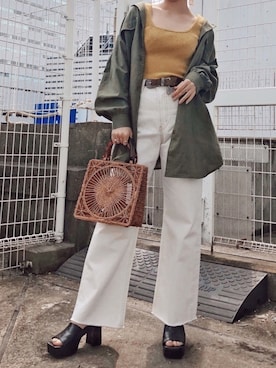 YUUKA さん（レディース・162cm）の春コーディネート