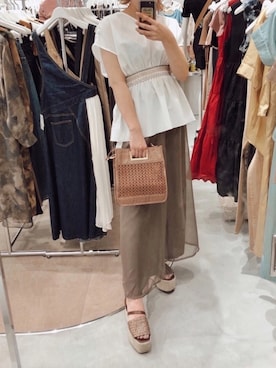 YUUKA さん（レディース・162cm）の夏コーディネート