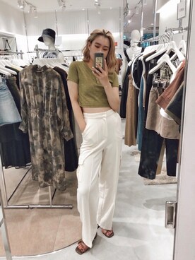 YUUKA さん（レディース・162cm）の夏コーディネート