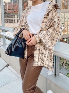 YUUKA さん（レディース・162cm）の秋コーディネート