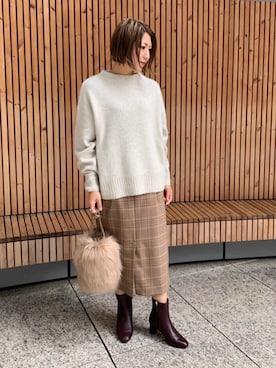 ゆっきーさん(レディース・153cm)の秋コーディネート