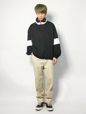 「CASPER JOHN AIVER（キャスパージョンアイバー）のアイテム」を使った、Ryoさん（メンズ・173cm）の冬コーディネート