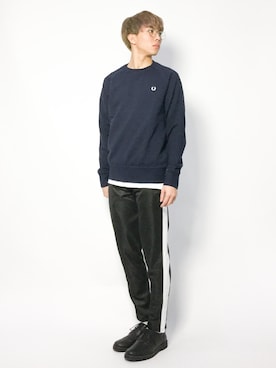 「REPIDO（リピード）のアイテム」を使った、Ryoさん（メンズ・173cm）の冬コーディネート