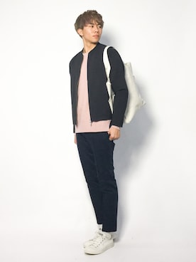 「CASPER JOHN AIVER（キャスパージョンアイバー）のアイテム」を使った、Ryoさん（メンズ・173cm）の冬コーディネート