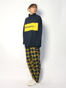 「CASPER JOHN AIVER（キャスパージョンアイバー）のアイテム」を使った、Ryoさん（メンズ・173cm）の冬コーディネート