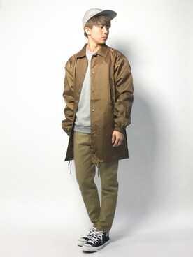 「ZIP FIVE（ジップファイブ）のアイテム（ジャケット/アウター）」を使った、Ryoさん（メンズ・173cm）の春コーディネート